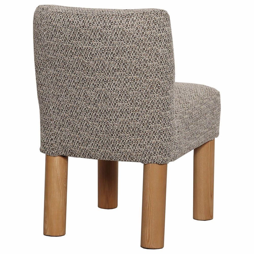 LH Imports Destiny Upholstered Side Chair in Pixel Brown, , large