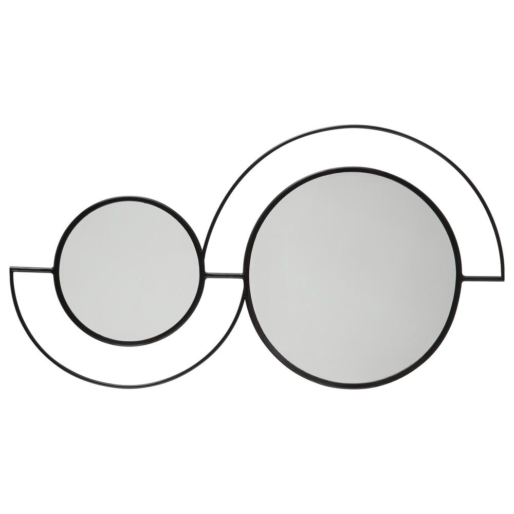 Ashley Shayham Accent Wall Mirror in Black, , large