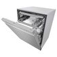 LG 24" Built-In Dishwasher with 3rd Rack in PrintProof Stainless Steel, , large