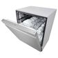 LG 24" Front Control Smart Dishwasher in Stainless Steel, , large