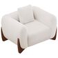 Morden Fort Cloud Boucle Arm Chair in Green, , large