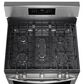 Frigidaire Gallery 30" Gas Range with Air Fry in Stainless Steel, , large