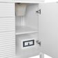 James Martin Vanities Myrrin 60" Double Vanity in Bright White with Single Hole and 3 cm White Zeus Quartz Top & Backsplash, , large