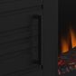 Endress International Malibu 95" Fireplace TV Stand in Moody Black, , large