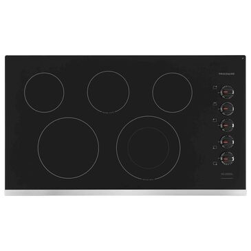 Frigidaire 36" Electric Ceramic Glass Cooktop in Stainless Steel, , large