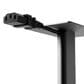 Kanto Universal Height Adjustable Bookshelf Speaker Stands in Black (Set of 2), , large