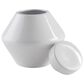 Ashley Domina Small Jar in White, , large