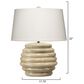 Splendor Living Ridgewood Table Lamp in Natural and Antique Brass, , large