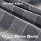 HOMLUX 3-Piece Outdoor Conversation Set in Dark Gray Stripes, , large