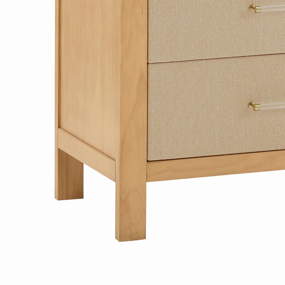 New Haus Eloise 7-Drawer Dresser in Honey, , large