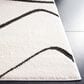 Safavieh Melody MEL120A 4" x 6" Ivory and Black Area Rug, , large