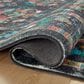 Rifle Paper Co Crafted by Cloth and Company Courtyard 2"3" x 3"9" Seville Charcoal Area Rug, , large