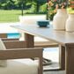 Ashley Serene Bay Outdoor Dining Table in Dark Brown, , large