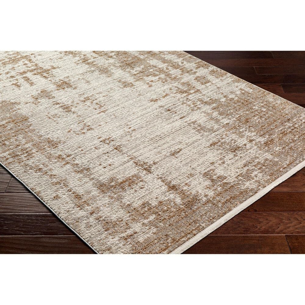 Surya Masha 2&#39; x 3&#39; Ivory, Gray, Cream, Light Brown and Brown Area Rug, , large