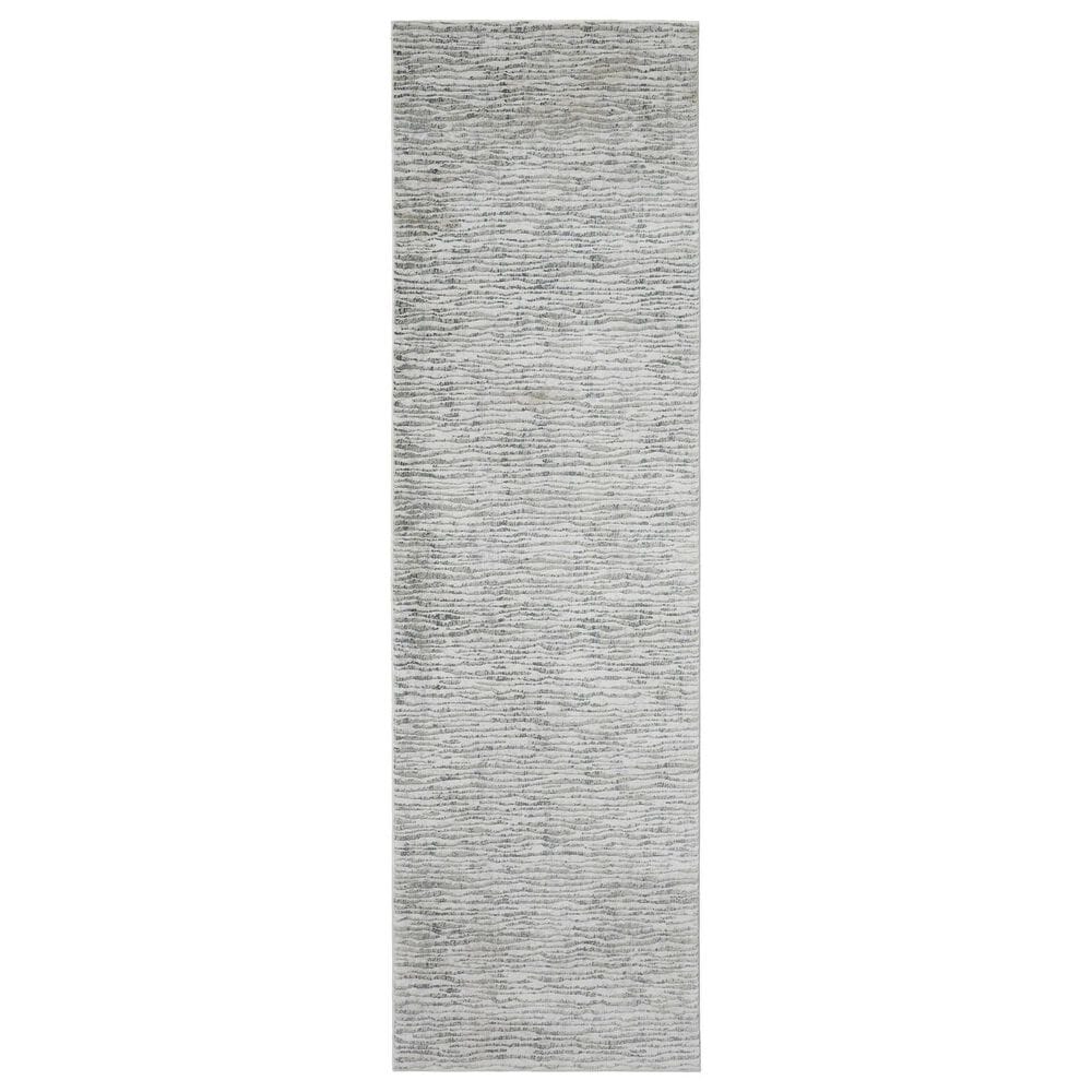 Feizy Atwell 2"8" x 8" Gray Runner, , large