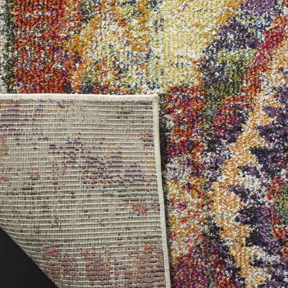 Safavieh Monaco MNC264V 2&#39;2&quot; x 8&#39; Purple and Orange Runner, , large