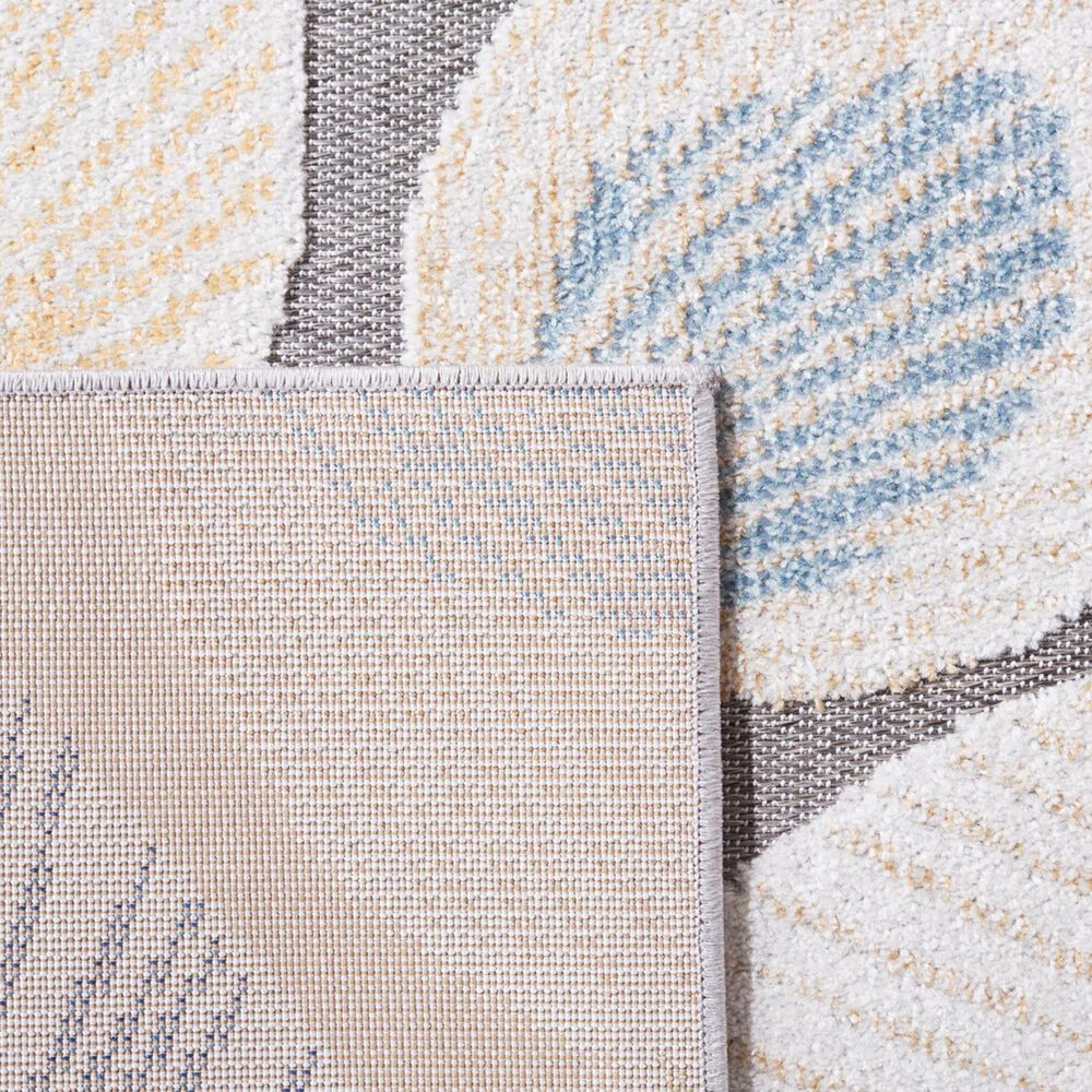 Safavieh Sarasota 4&#39;5&quot; x 6&#39;5&quot; Beige and Grey Indoor/Outdoor Area Rug, , large