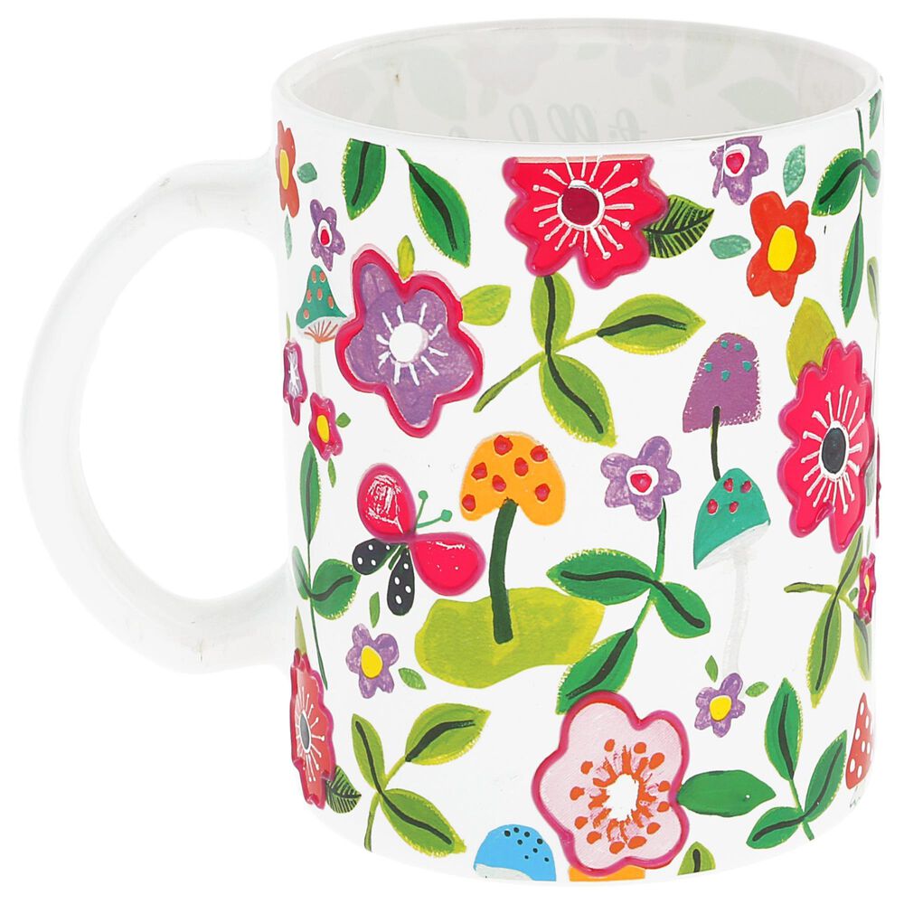 Pavilion Flashes 18 Oz Glass Mug in White, , large