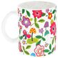 Pavilion Flashes 18 Oz Glass Mug in White, , large