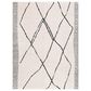 Safavieh Melody MEL104A 4" x 6" Ivory and Black Area Rug, , large