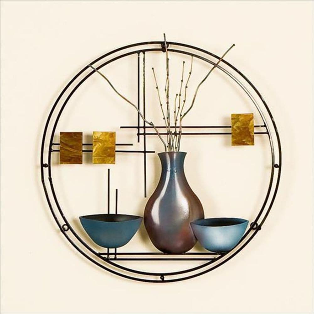 Southern Enterprises Stained Glass Wall Art, , large