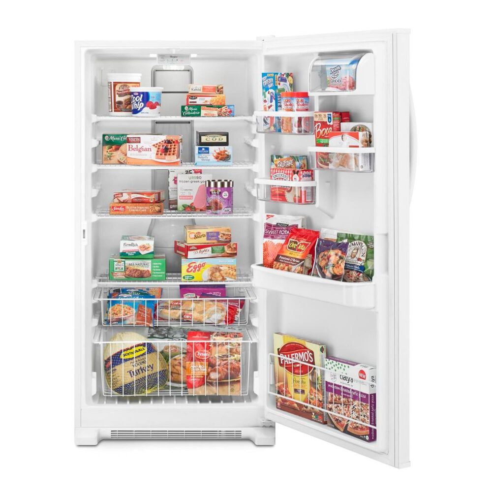 Whirlpool 20 Cu Ft Upright Freezer With Temperature Alarm Nebraska
