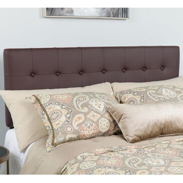Flash Furniture Lennox Queen Headboard in Brown, , large