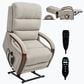 Hearth and Haven Power Lift Recliner in Beige, , large