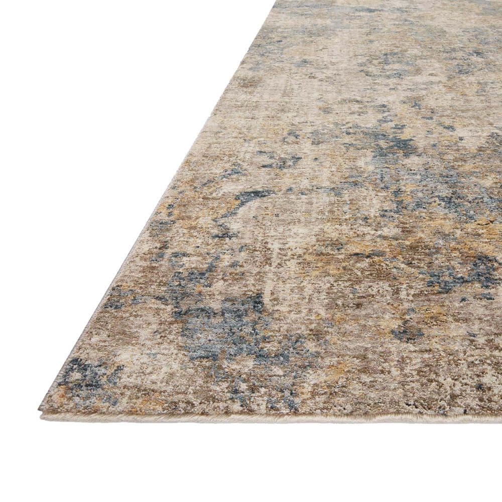 Loloi Gaia 4&#39; x 5&#39;7&quot; Taupe and Denim Area Rug, , large