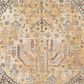 Surya Carlisle 5"3" Round Olive, Medium Gray, Off-White, Dark Brown, Dark Blue and Sage Area Rug, , large