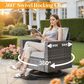 HOMLUX 8-Piece Outdoor Patio Furniture Set in Grey, , large