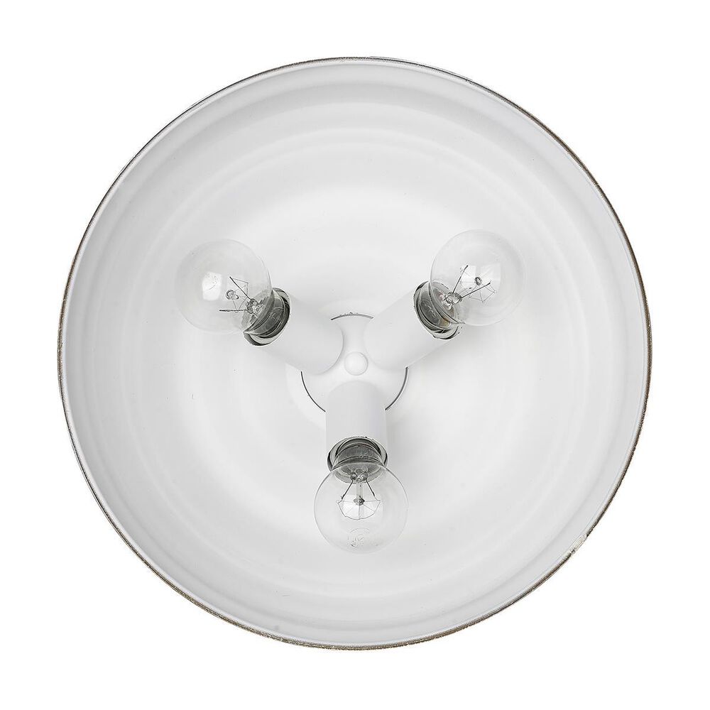 Golden Lighting Keating Flush Mount in Antique Ivory, , large