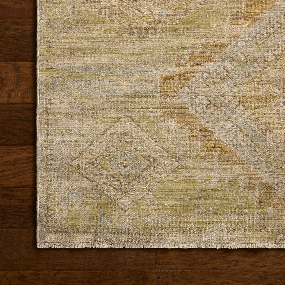 Loloi Elora Pistachio and Clay 7'10" x 10'2" Area Rug, , large