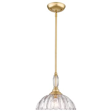 Golden Lighting Audra 1-Light Pendant in Brushed Champagne Bronze, , large