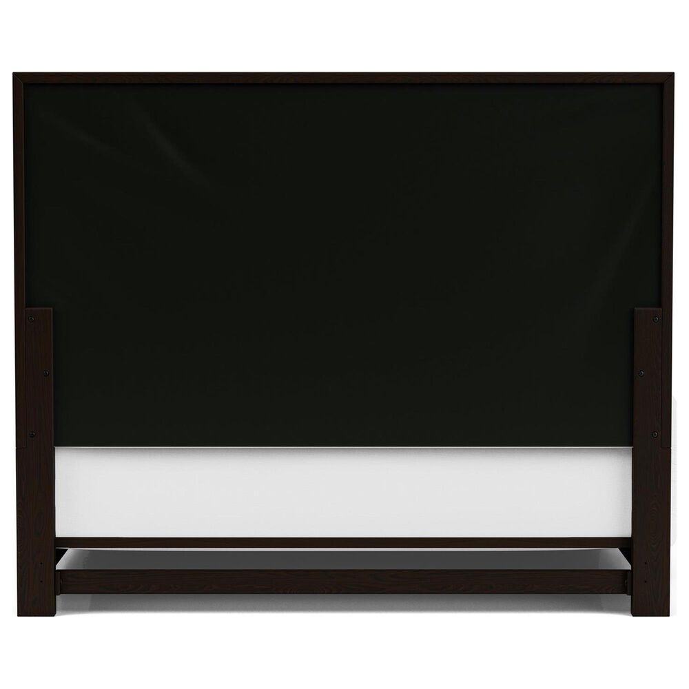Riverside Furniture Lydia 5 Piece Queen Platform Upholstered Bedroom Set in Dark Cabernet, , large