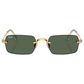 Rayban Glasses A$AP Rocky Sunglasses with Dark Green Lenses in Polished Arista Gold, , large