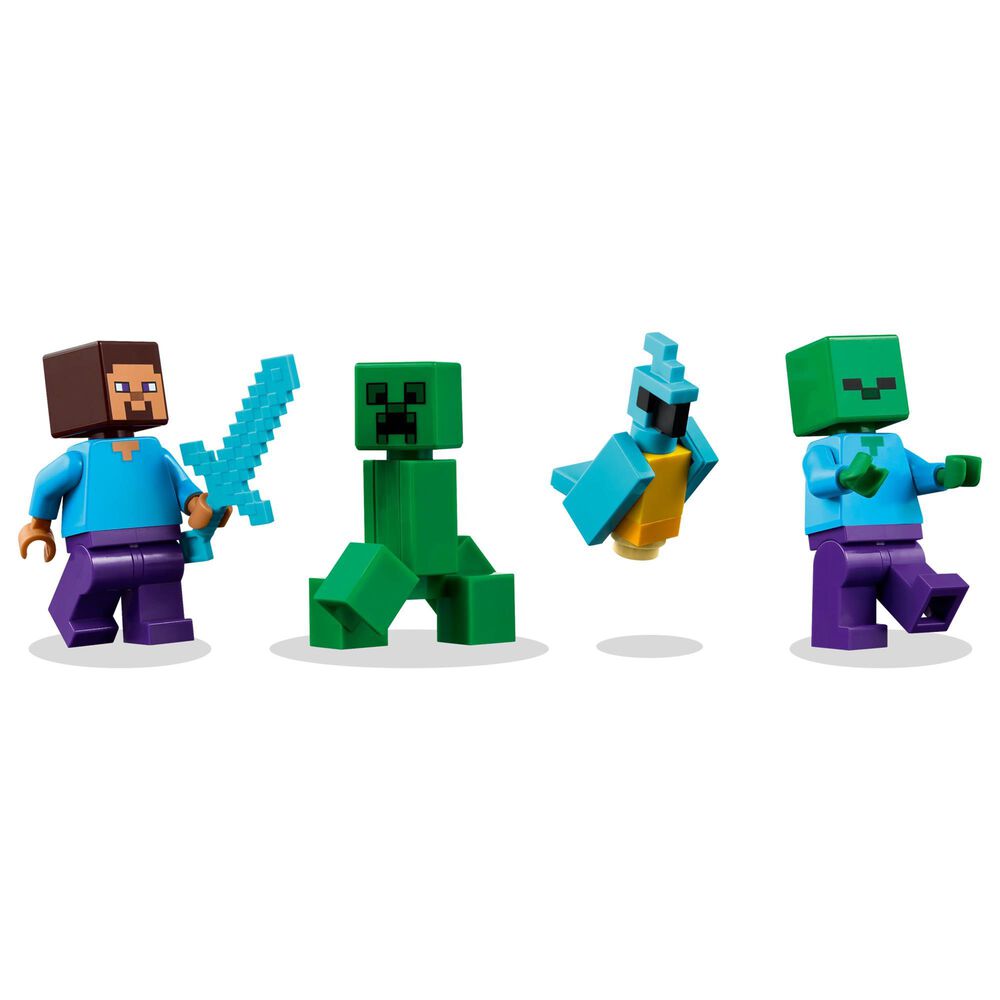 LEGO Minecraft The TNT Jungle House Building Set, , large