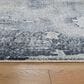 Ashley Langrich 5"3" x 7"3" Blue, Gray and Cream Area Rug, , large