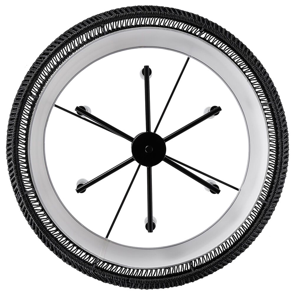 Golden Lighting Everly 6-Light Chandelier in Matte Black, , large