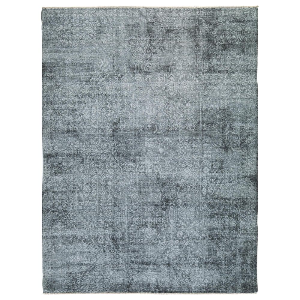 Ashley Rhysill 5" x 7" Teal Area Rug, , large