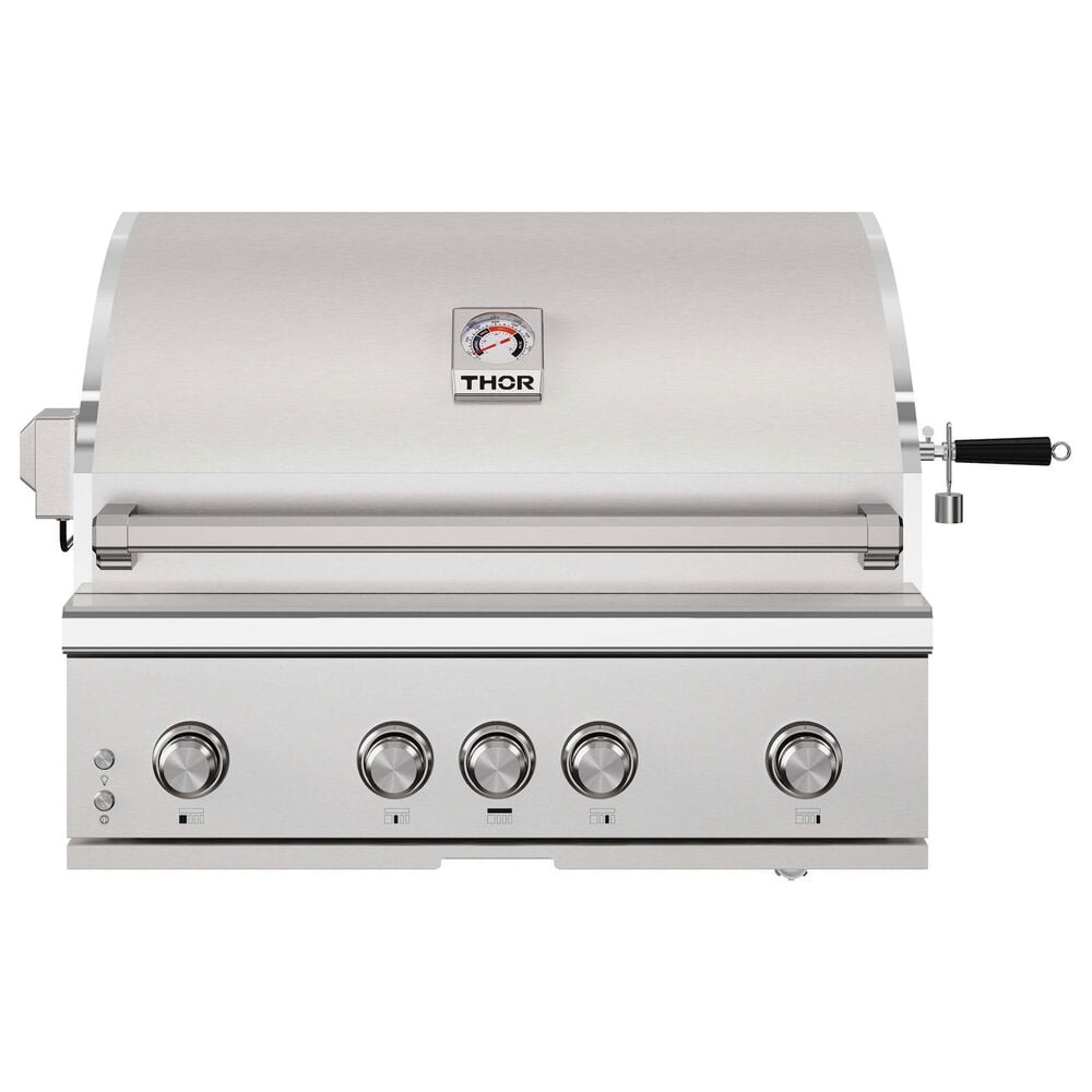 Thor Kitchen 4-Burner Built-In Gas Grill in Stainless Steel, , large