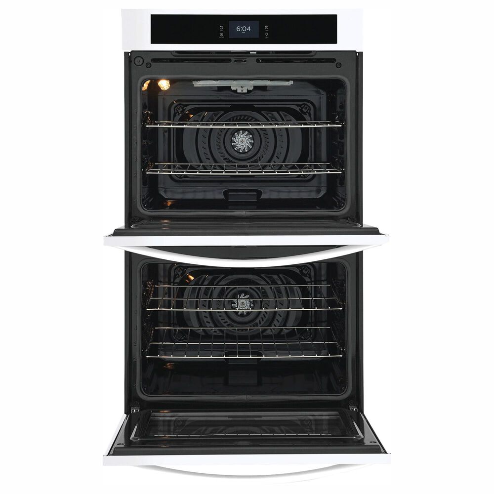 Frigidaire 30&quot; Double Electric Wall Oven with Fan Convection in White, , large