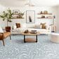 Stanton Divine Design Filigree Carpet in Aquamarine, , large