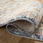 Loloi II Sorrento 6"7" x 9"10" Ivory and Fiesta Area Rug, , large