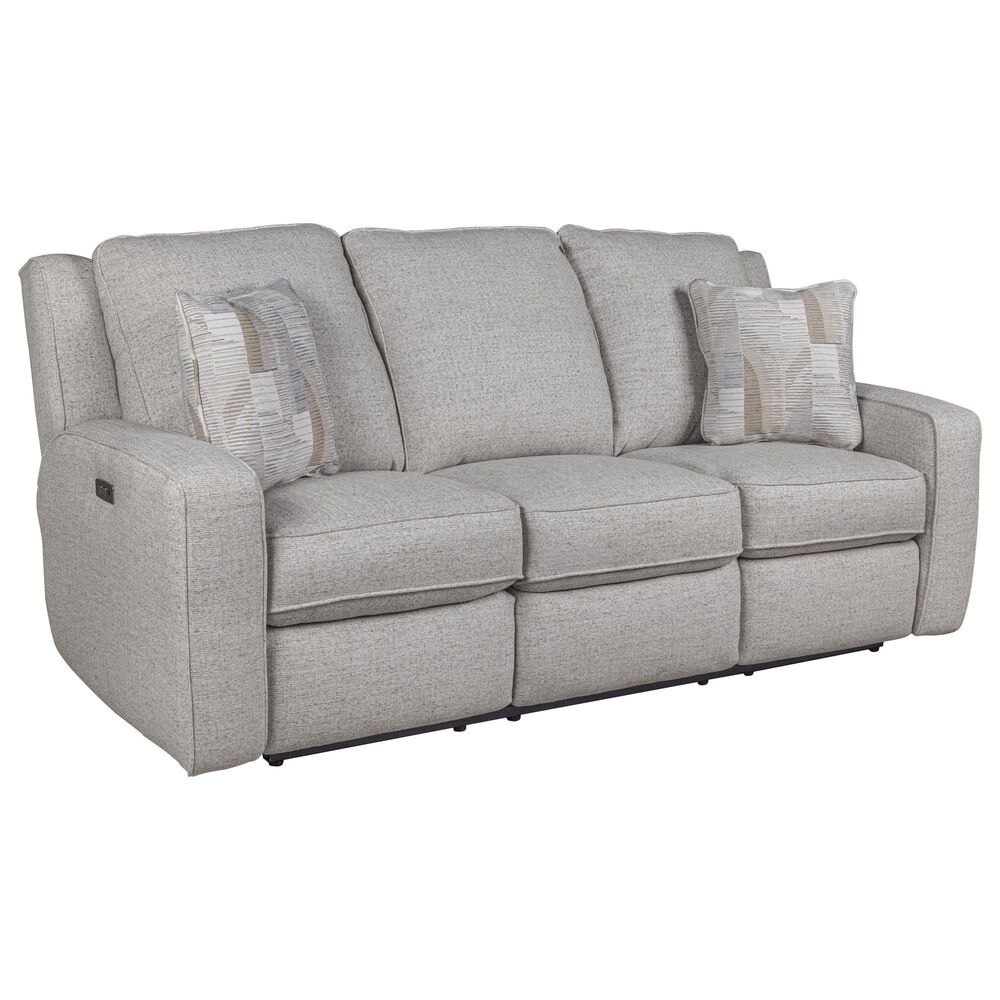Southern Motion City Limits Power Reclining Sofa with Power Headrest in Mavis Sugar, , large
