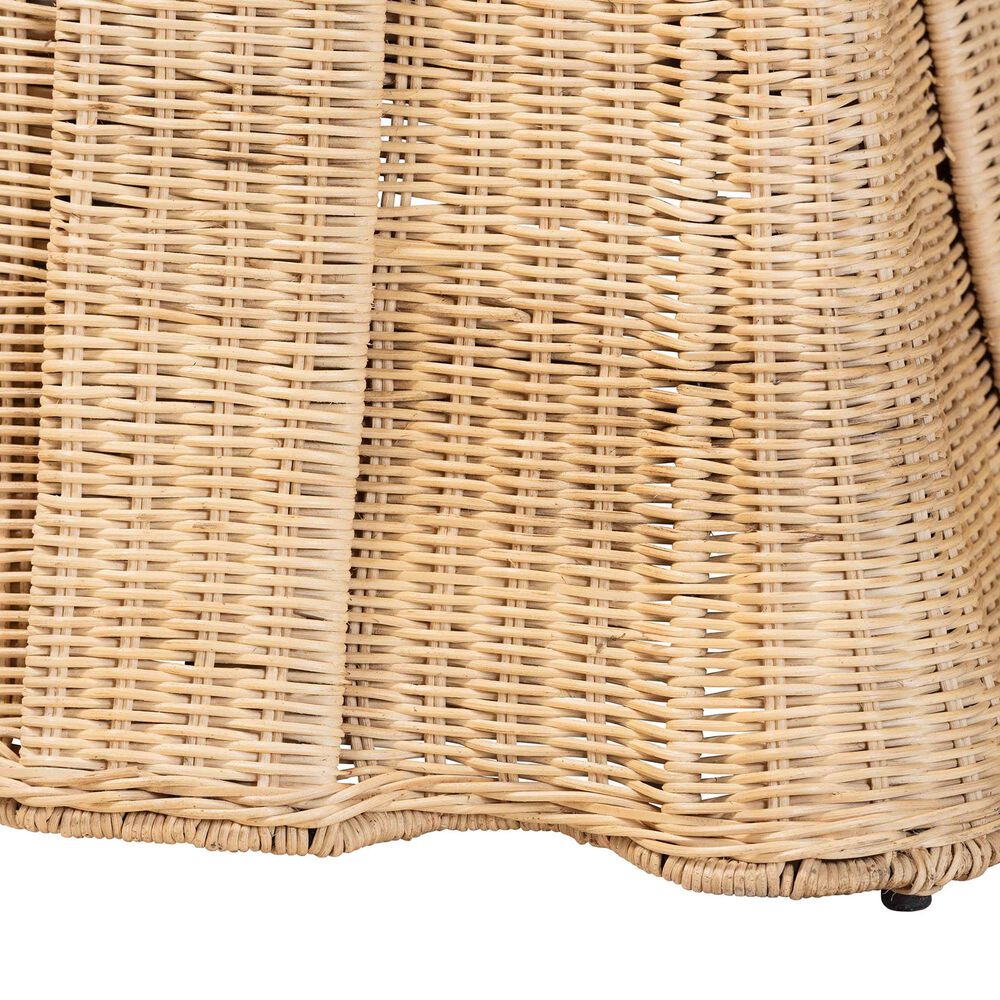 bali &amp; pari Rotem Large Ottoman in Neutral, , large