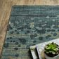 Oriental Weavers Reed 2"3" x 7"6" Blue and Brown Runner, , large