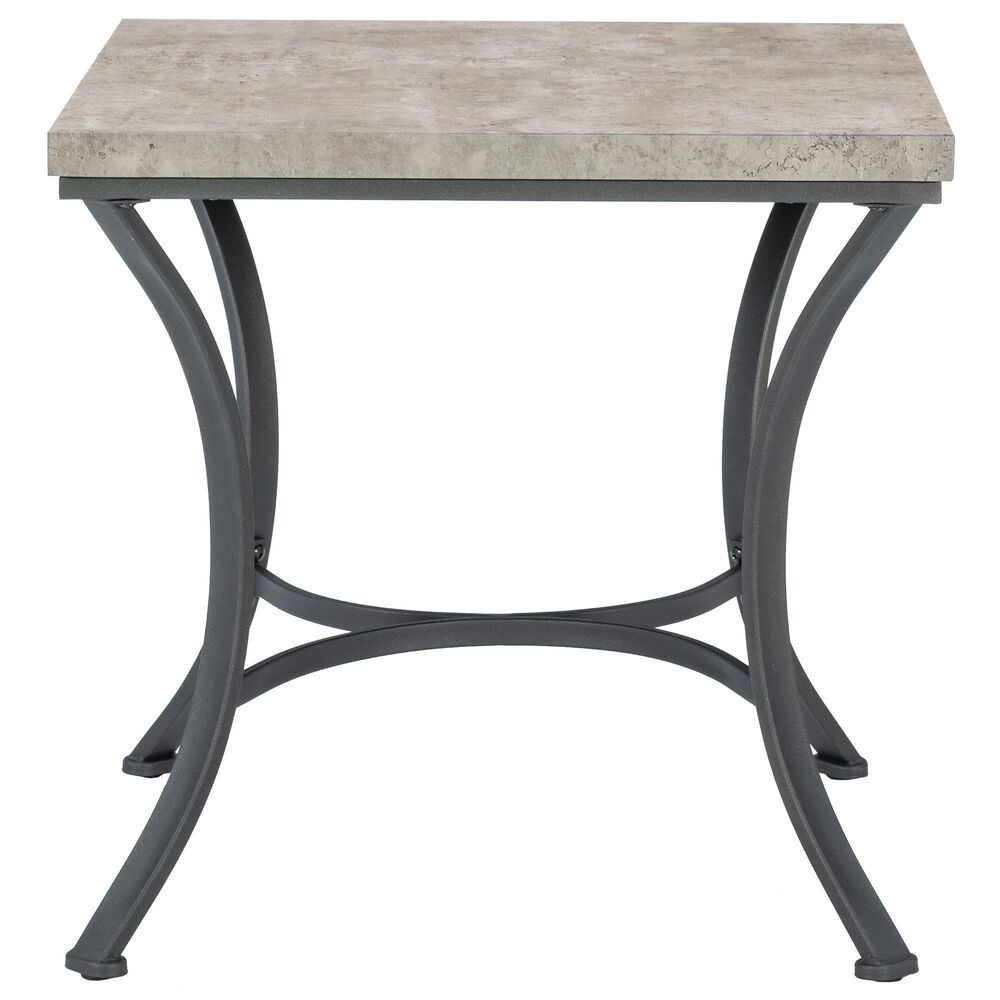 Linon Home Decor Buxton 3-Piece Occasional Table Set in Coal, , large