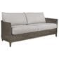 Venture Lenox Hill Stationary Patio Sofa in Storm Linen, , large
