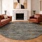 Dalyn Rug Company Vico VC7 Navy 8" Round Area Rug, , large
